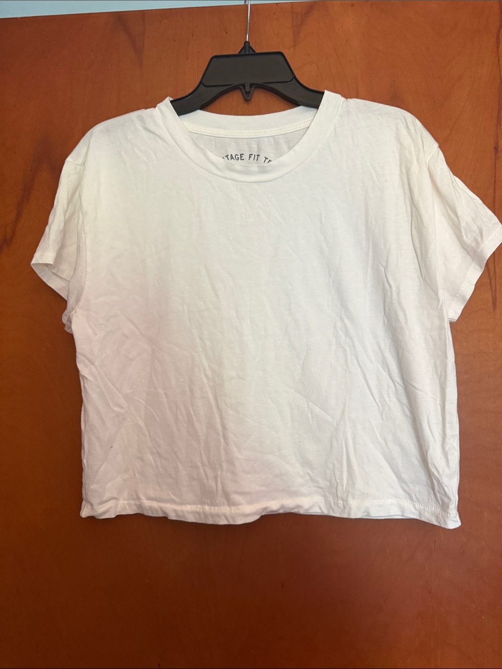 Aeropostale White Vintage Fit Tee